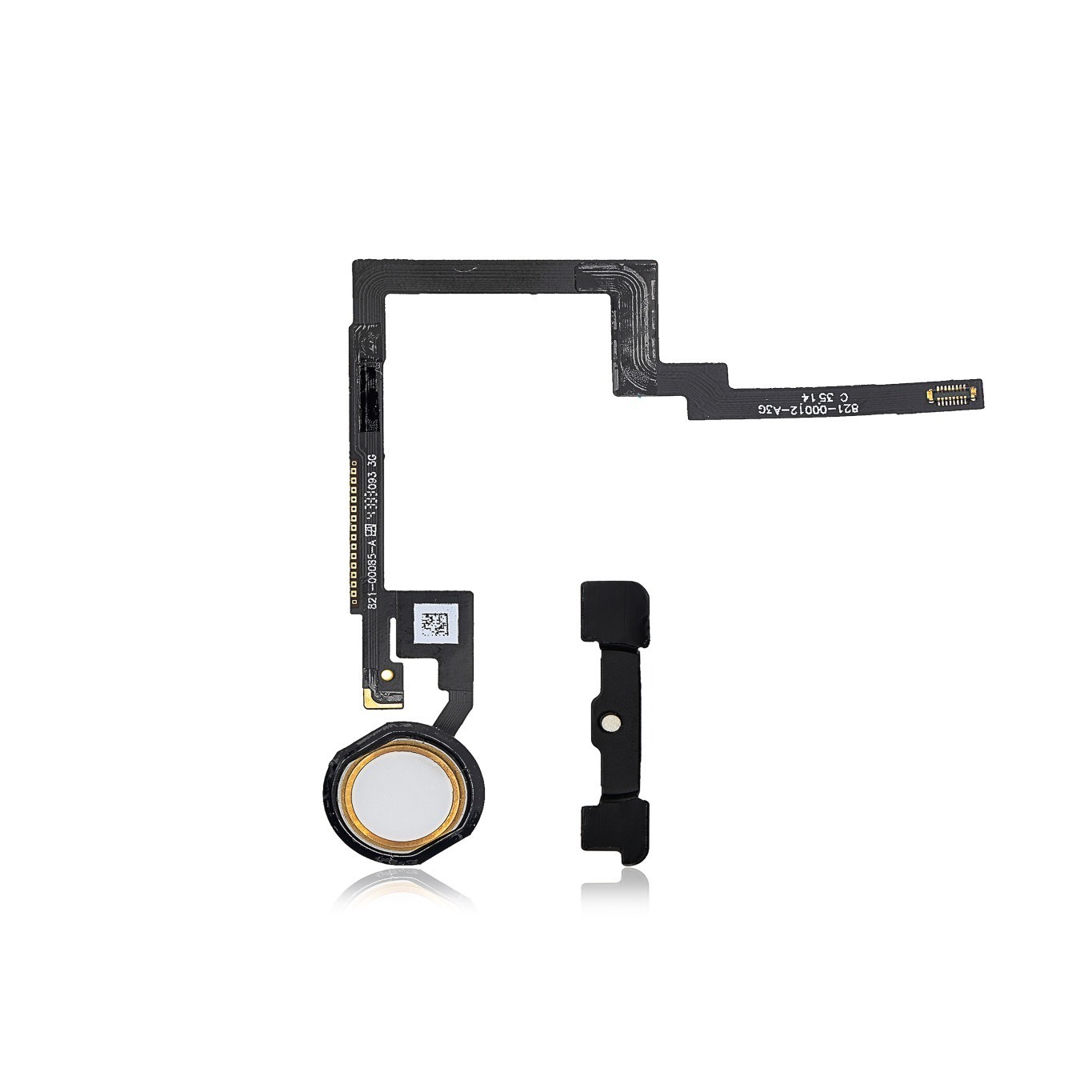 Gold Home Button with Flex Cable for iPad Mini 3 A1600 2014
