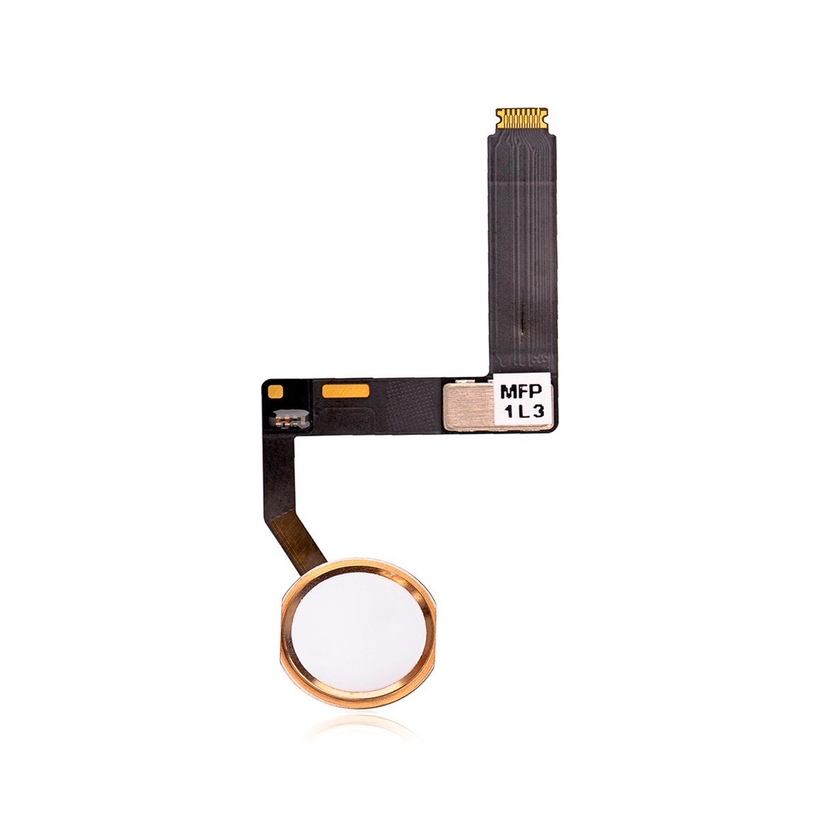 New Home Button with Flex Cable for iPad Pro 9.7 A1674 2016 (Gold)