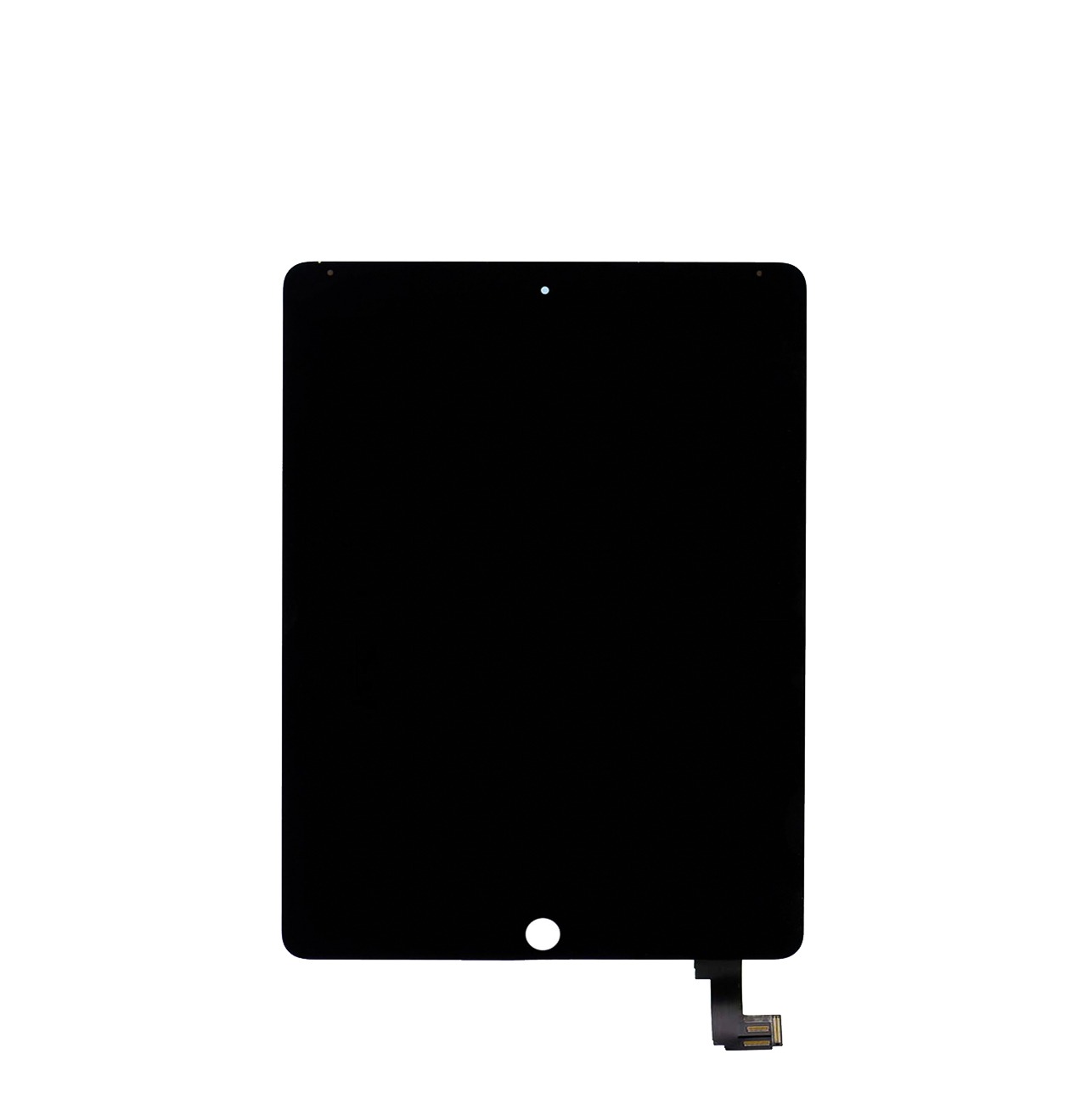 Black LCD Assembly with Digitizer and Sleep/Wake Sensor for iPad Air 2 A1567 (Aftermarket Plus)