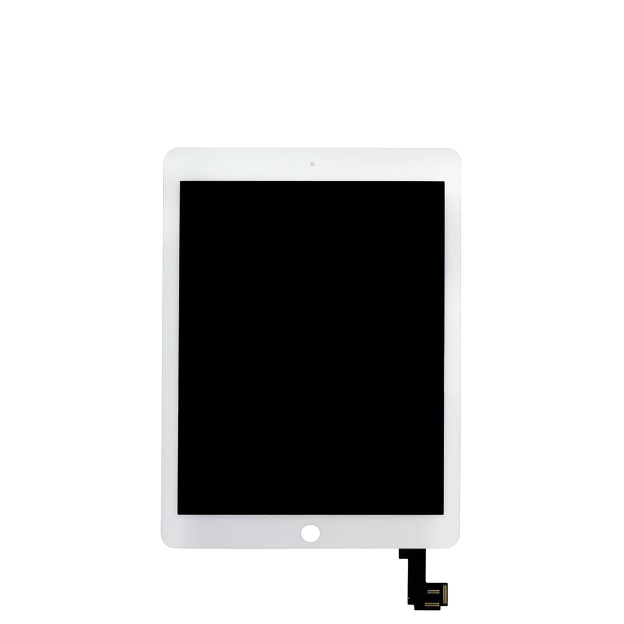 White LCD Assembly with Digitizer and Sleep/Wake Sensor for iPad Air 2 A1567 (Aftermarket Plus)