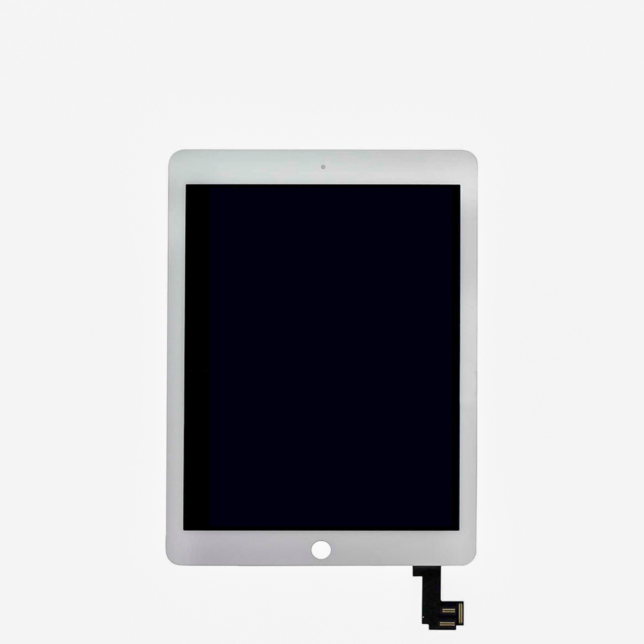 White LCD Assembly with Digitizer and Sleep/Wake Sensor for iPad Air 2 A1567 (Premium)