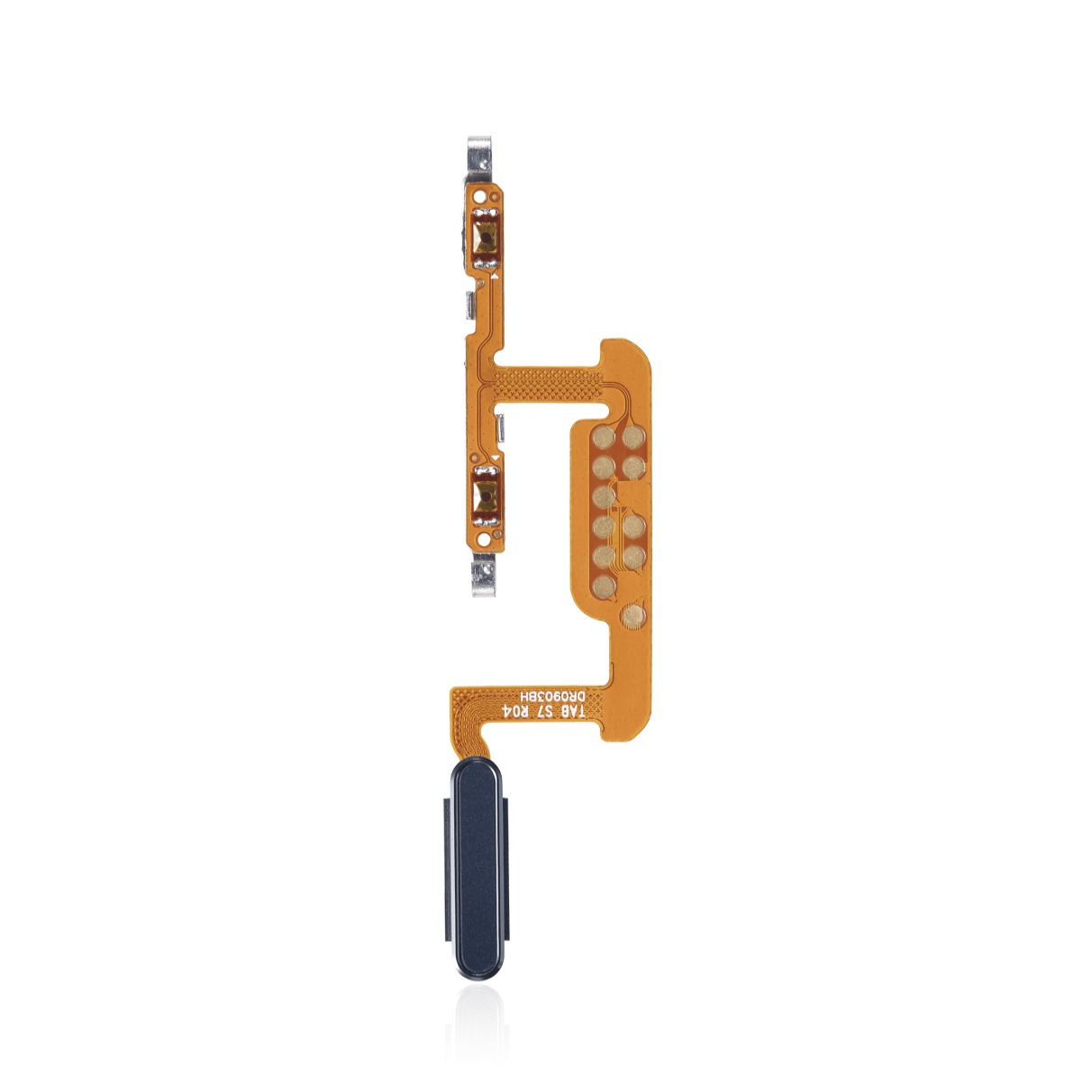 Power and Fingerprint Reader with Flex Cable for Samsung Galaxy Tab S7 SM-T870 2020 Mystic Black
