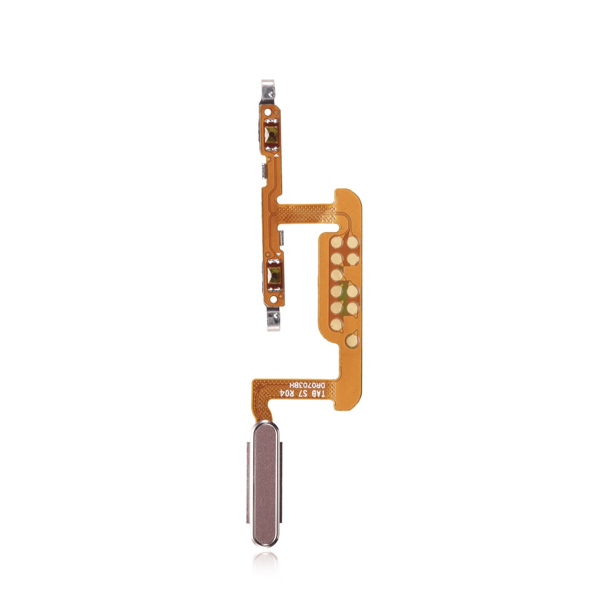 Power and Fingerprint Reader with Flex Cable for Samsung Galaxy Tab S7 SM-T870 2020 Mystic Bronze