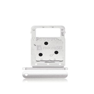New white SIM card tray for Samsung Galaxy Tab S4 LTE SM-T835 (2018).