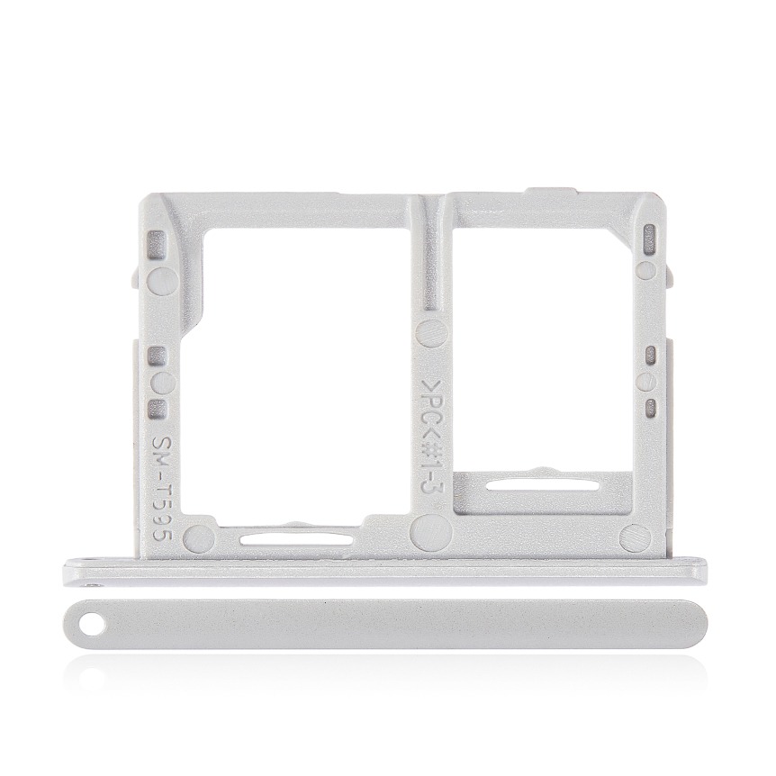 White SIM card tray for Samsung Galaxy Tab A 10.5 SM-T595 2018 (LTE Version)
