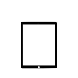 Premium Digitizer for iPad Pro 12.9 A1671 2017 (Black) - Glass Separation Required