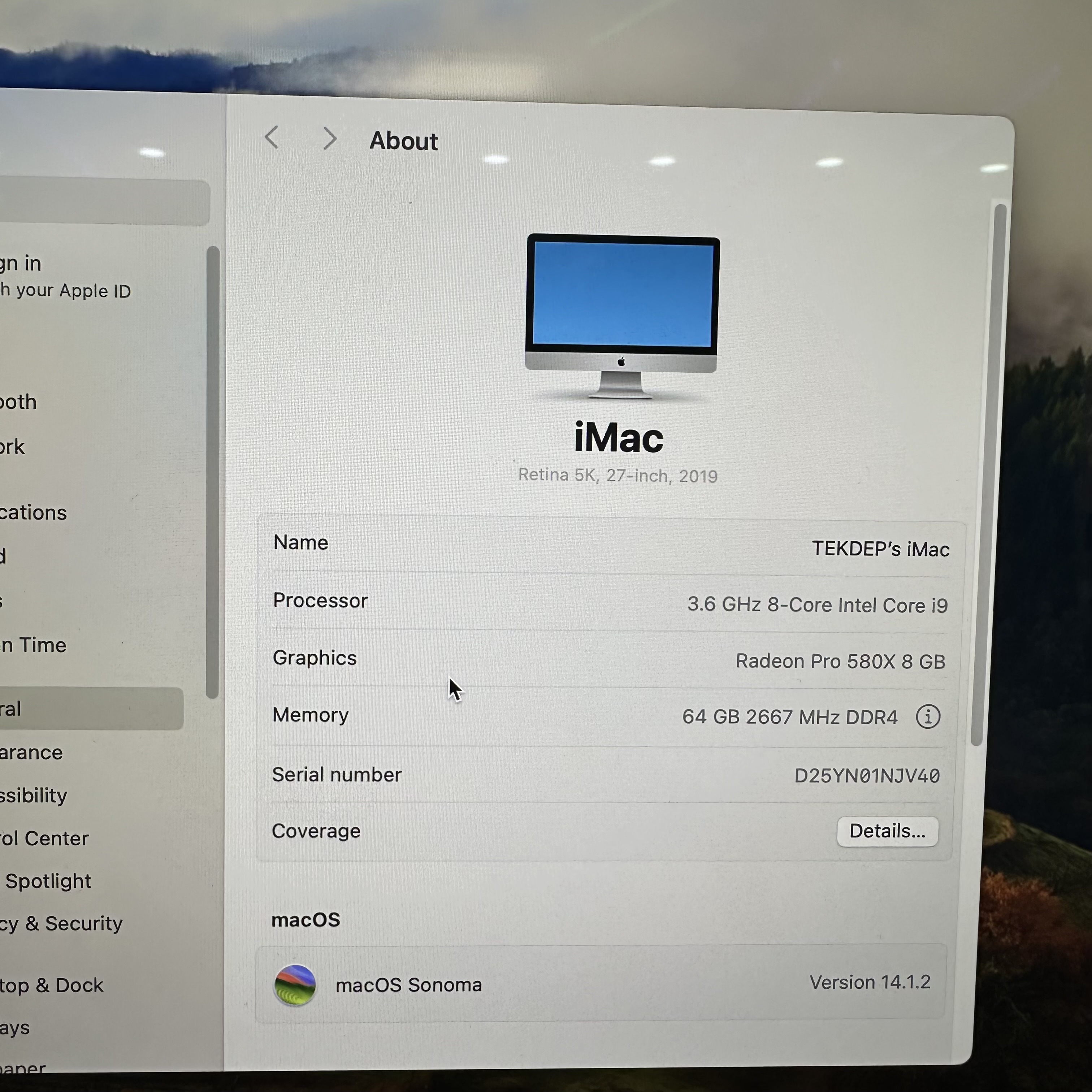 iMac Retina 5k 27