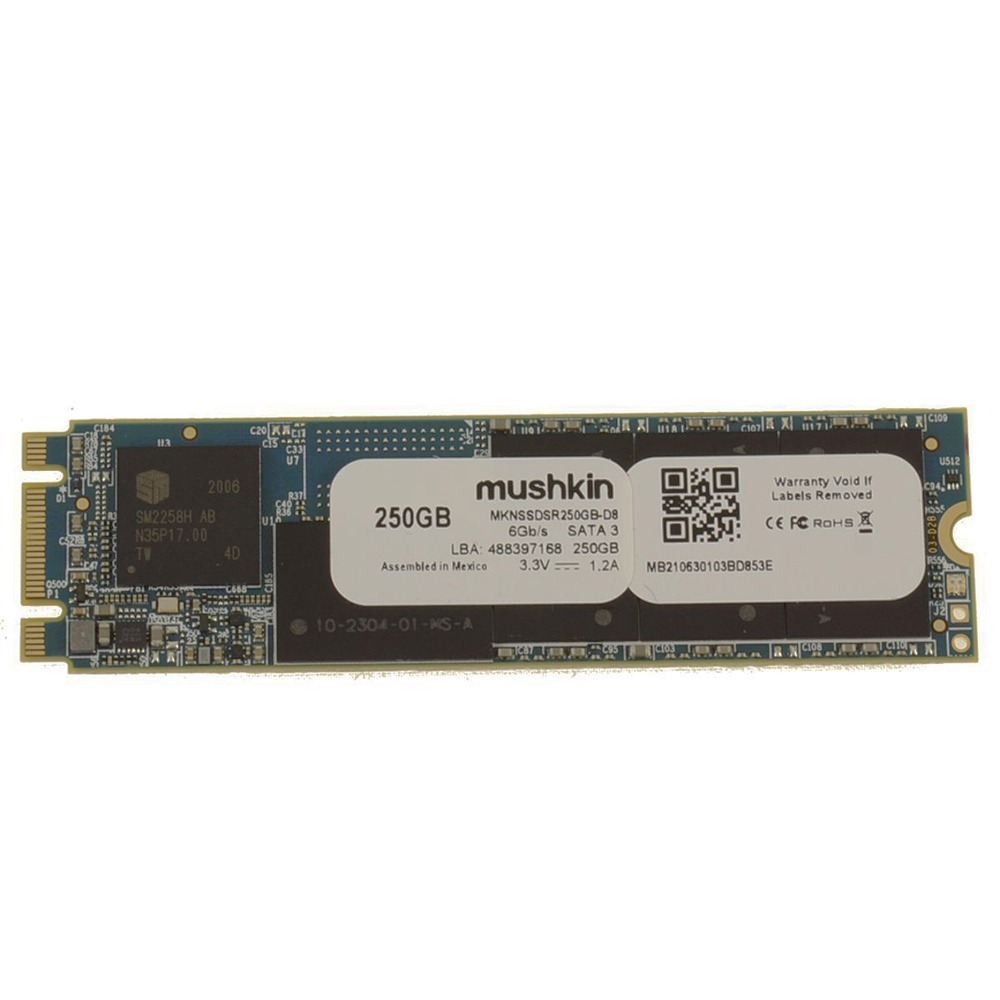 New MKNSSDSR250GB Mushkin SATA III SSD Hard Drive M.2 2280 Card 250GB Replacement For Dell Latitude 5414 Rugged 14"