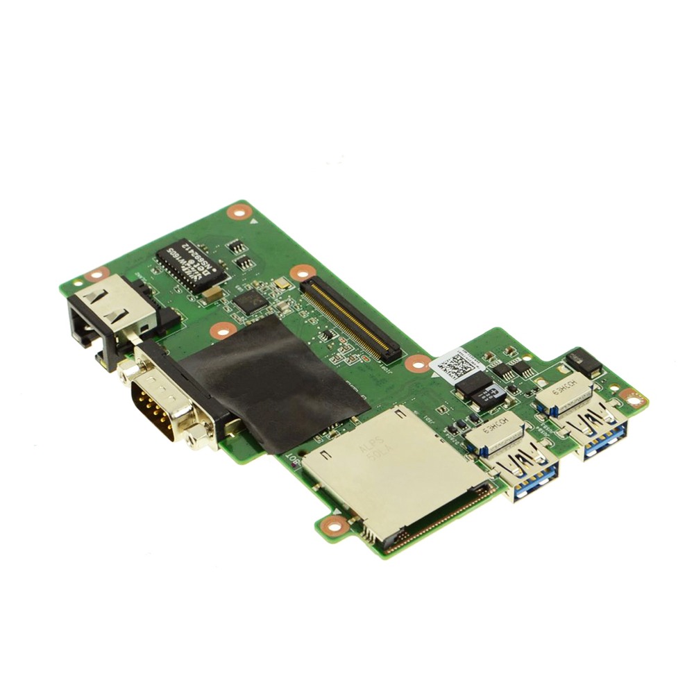 G1J9N USB - SD Card Reader Serial Port Ethernet IO For Dell Latitude 5414 Rugged 14"