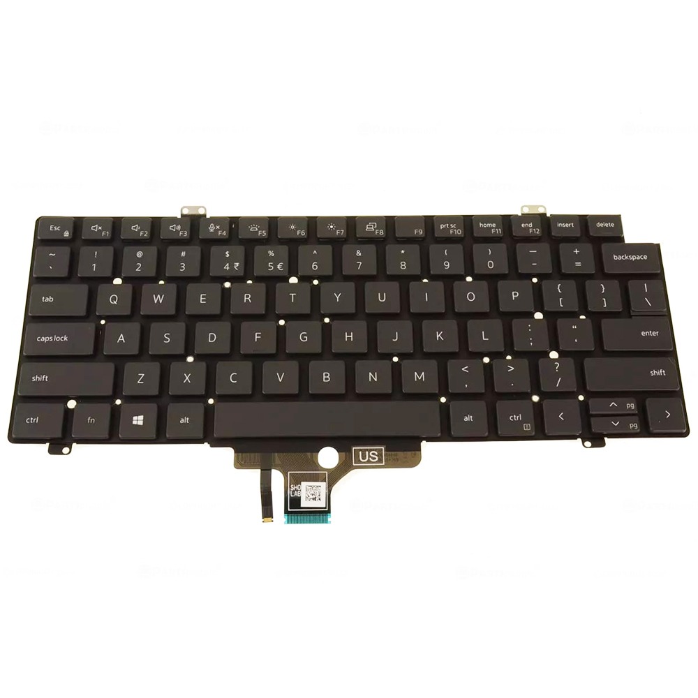 CM7JH US-International Layout Laptop Backlit Keyboard For Dell Latitude 7420 5420 7520