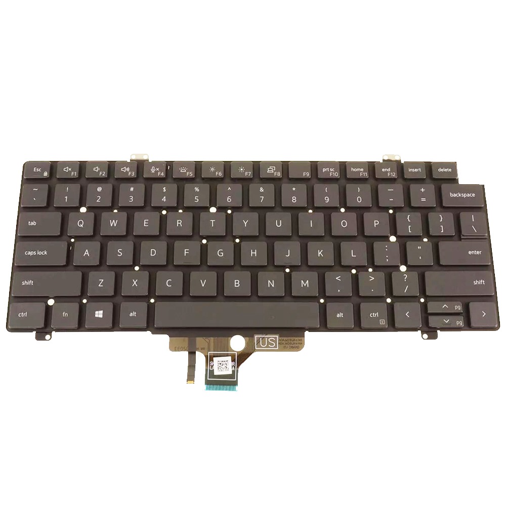 CW3R5 Original Backlit Laptop Keyboard For Dell Latitude 7420 5420 7520