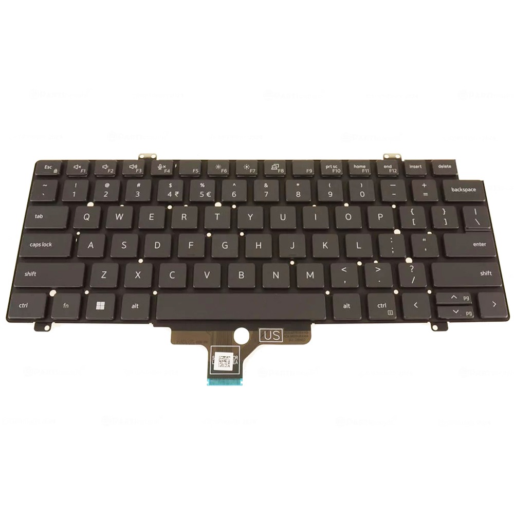 MF1DR Non-Backlit US-International Layout Keyboard For Dell Latitude 5420 7420 7520