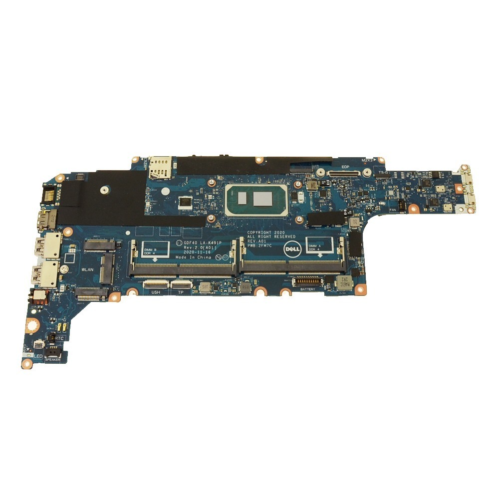 M51J7 Motherboard System Board with Intel i5 2.6GHz Quad Core For Dell Latitude 5420