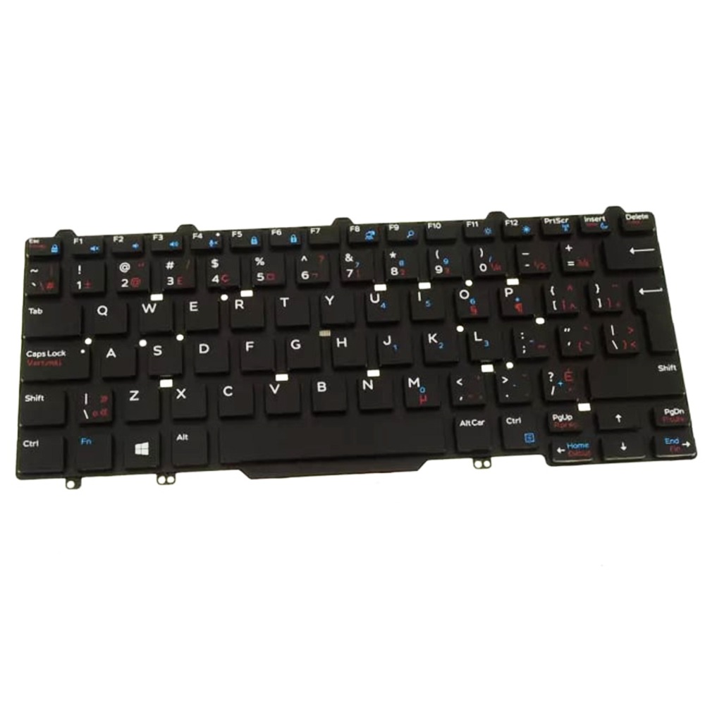 GV56C French English Keyboard For Dell Latitude 5480 3340