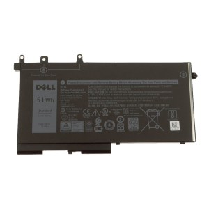 New 93FTF 3-Cell 51Wh Laptop Battery Replacement For Dell Latitude 5480 5580 5280 14"