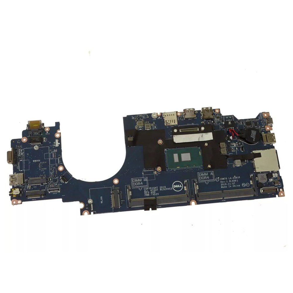 6G614 Motherboard System Board with 2.8GHz i7 Processor For Dell Latitude 5480
