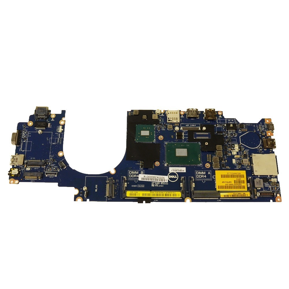 H0K2P Motherboard System Board with i5 2.6GHz Quad Core Processor For Dell Latitude 5480