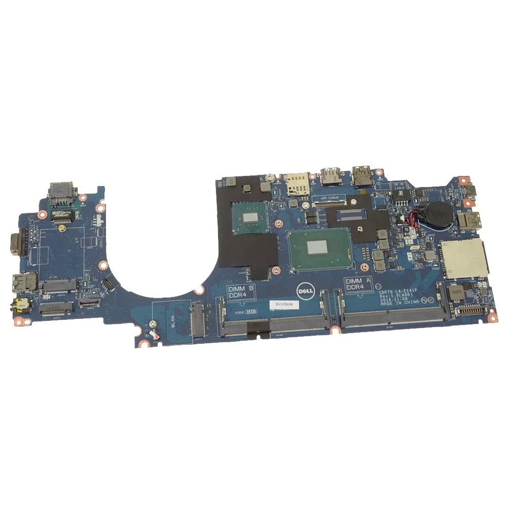 PTPCW Motherboard System Board with i5 2.6GHz Quad Core Processor For Dell Latitude 5480