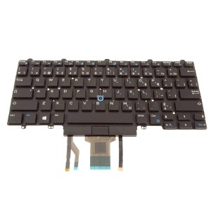 20HG2 French Canadian Backlit Keyboard Dual Point For Dell Latitude 5490 7490 5495