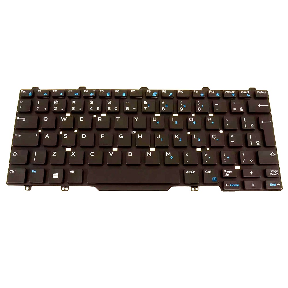 8YD54 Brazil Keyboard Single Point For Dell Latitude 5490 Latitude 5480 7480