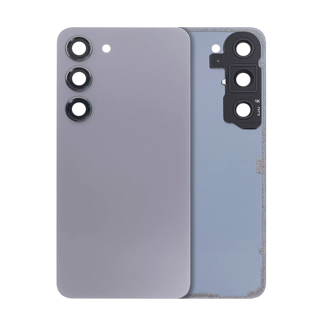 Back Cover Glass with Camera Lens for Samsung Galaxy S23 5G