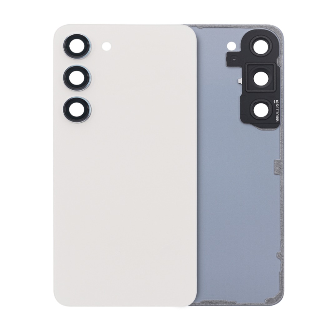 Back Cover Glass with Camera Lens for Samsung Galaxy S23 5G (Service Pack)
