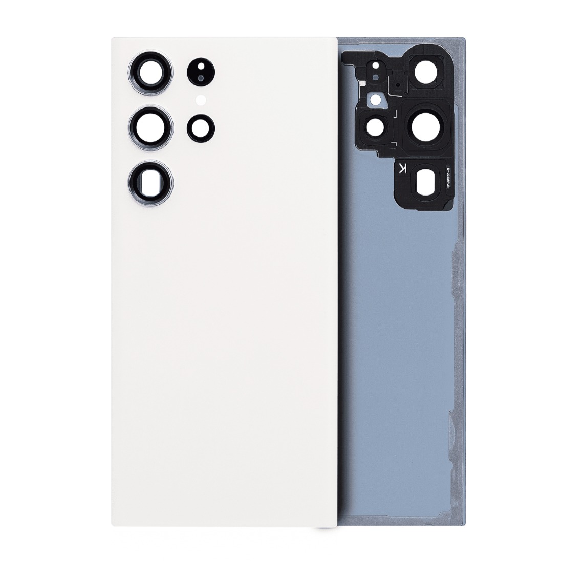 Back Cover Glass with Camera Lens for Samsung Galaxy S23 Ultra 5G