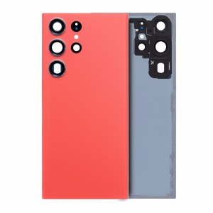 Back Cover Glass with Camera Lens for Samsung Galaxy S23 Ultra 5G