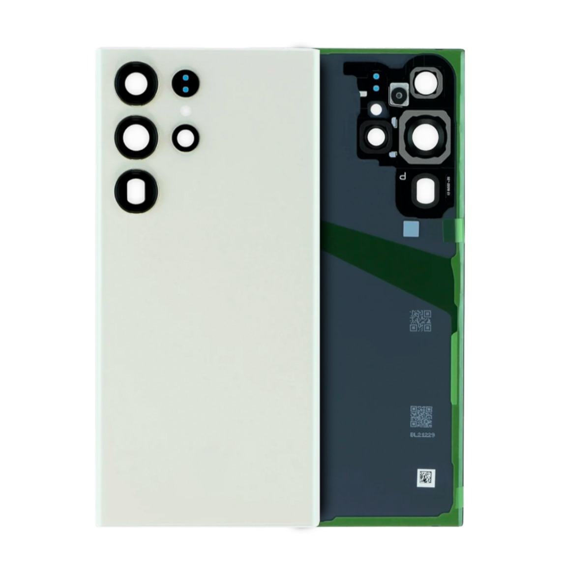 Back Cover Glass with Camera Lens for Samsung Galaxy S23 Ultra (Service Pack)