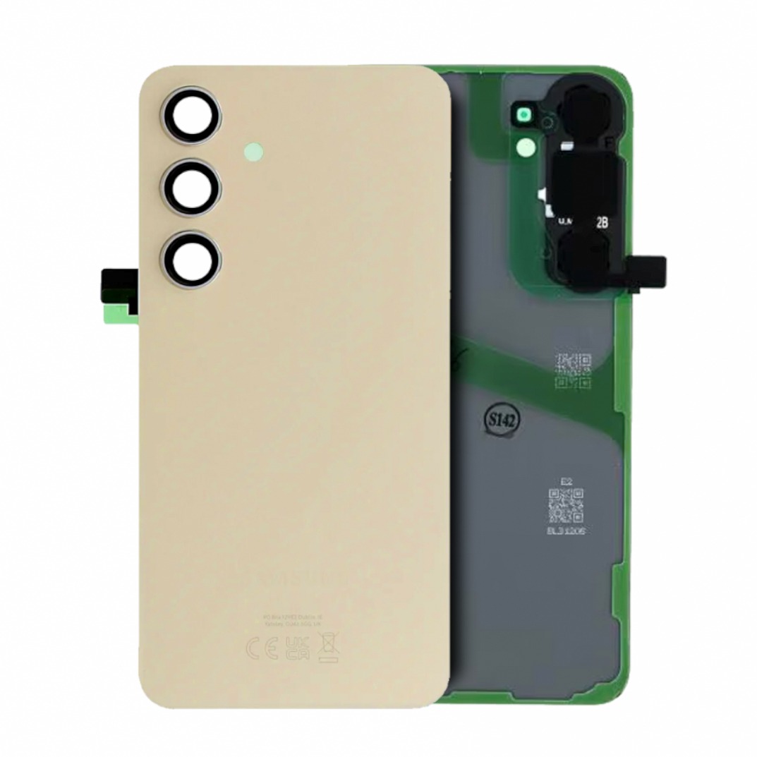 Back Cover Glass with Camera Lens for Samsung Galaxy S24 Plus (Service Pack)