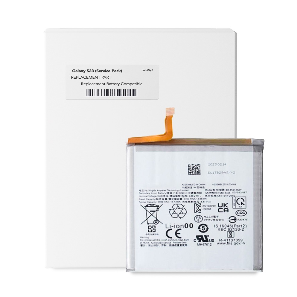 Battery for Samsung Galaxy S23 5G SM-S911 2023 (EB-BS912ABY)