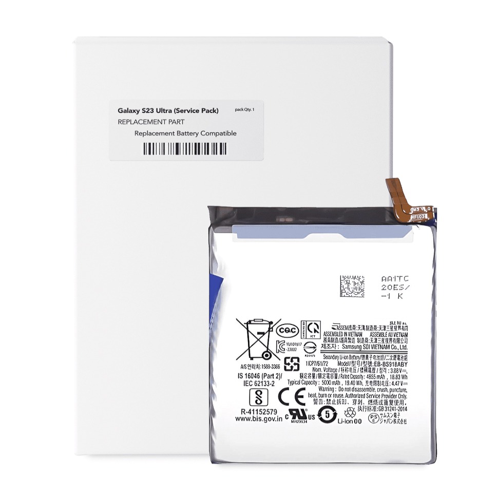 Battery for Samsung Galaxy S23 Ultra (EB-BS918ABY)