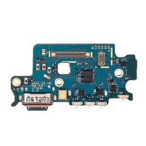 Charging Port Board with Sim Card Reader for Samsung Galaxy S23 5G SM-S911B 2023