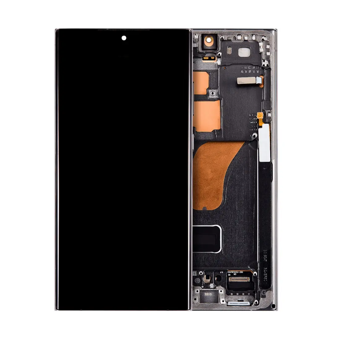 OLED Assembly with Frame for Samsung Galaxy S23 Ultra (Service Pack)