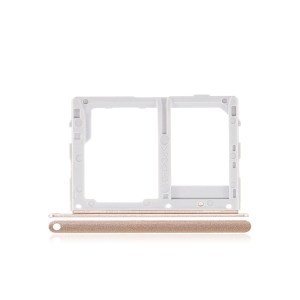 New Gold SIM card tray for Samsung Galaxy Tab SS5e SM-T725 2019.
