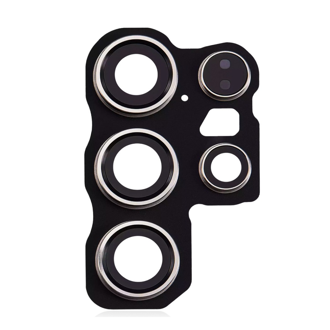 Back Camera Lens with Cover Bezel Ring for Samsung Galaxy S24 Ultra 5G