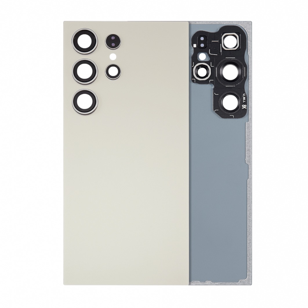 Back Cover Glass with Camera Lens for Samsung Galaxy S24 Ultra 5G