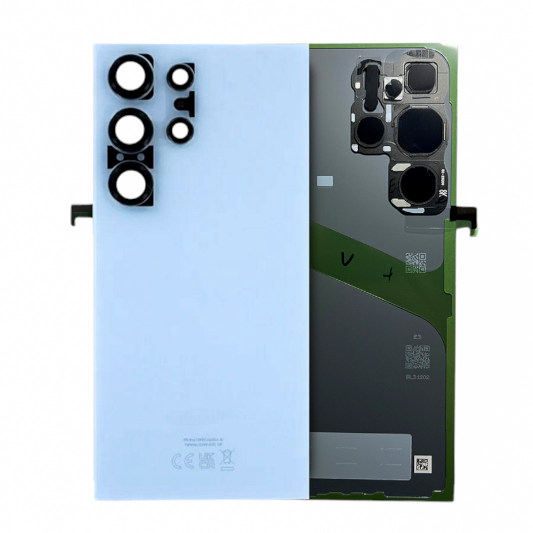 Back Cover Glass with Camera Lens for Samsung Galaxy S24 Ultra (Service Pack)