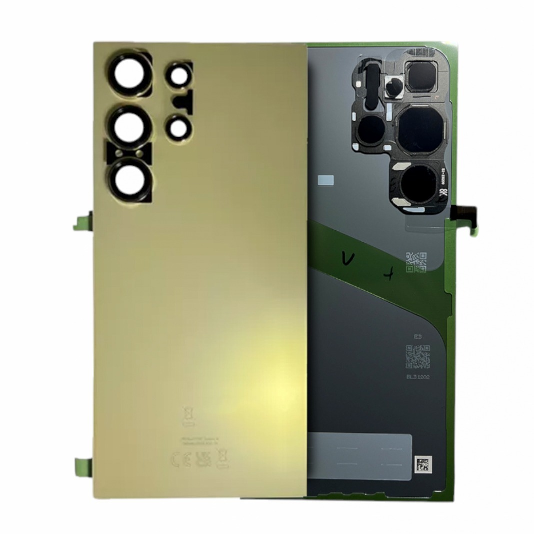 Back Cover Glass with Camera Lens for Samsung Galaxy S24 Ultra (Service Pack)