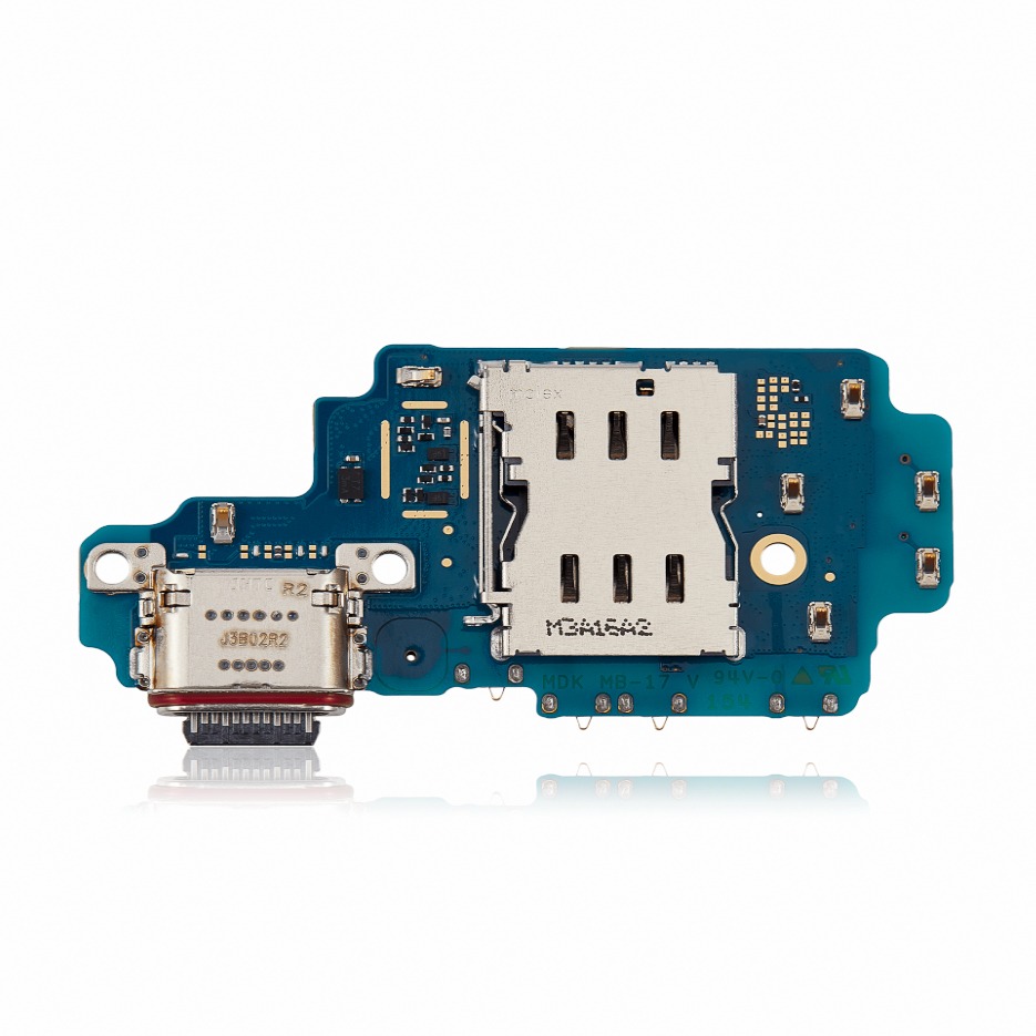 Charging Port Board with Sim Card Reader for Samsung Galaxy S24 Ultra 5G