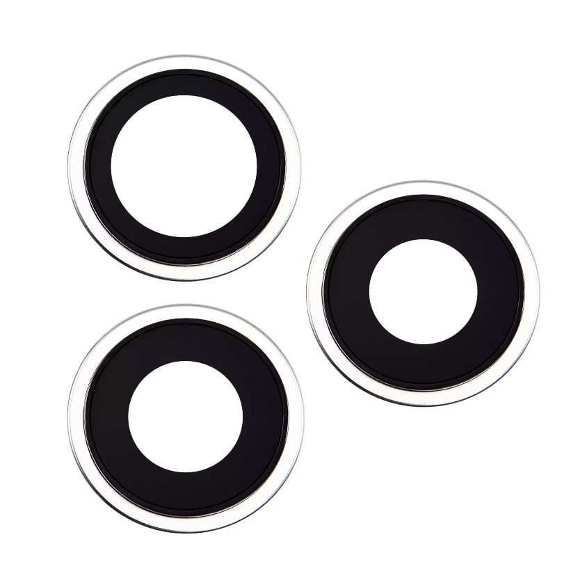 Premium Aftermarket Back Camera Lens with Bracket and Bezel for iPhone 16 Pro