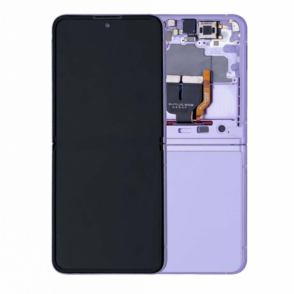New Inner OLED Assembly with Frame for Samsung Galaxy Z Flip 3 5G