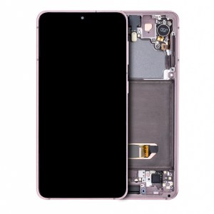 Service Pack OLED Assembly with Frame for Samsung Galaxy S21 5G