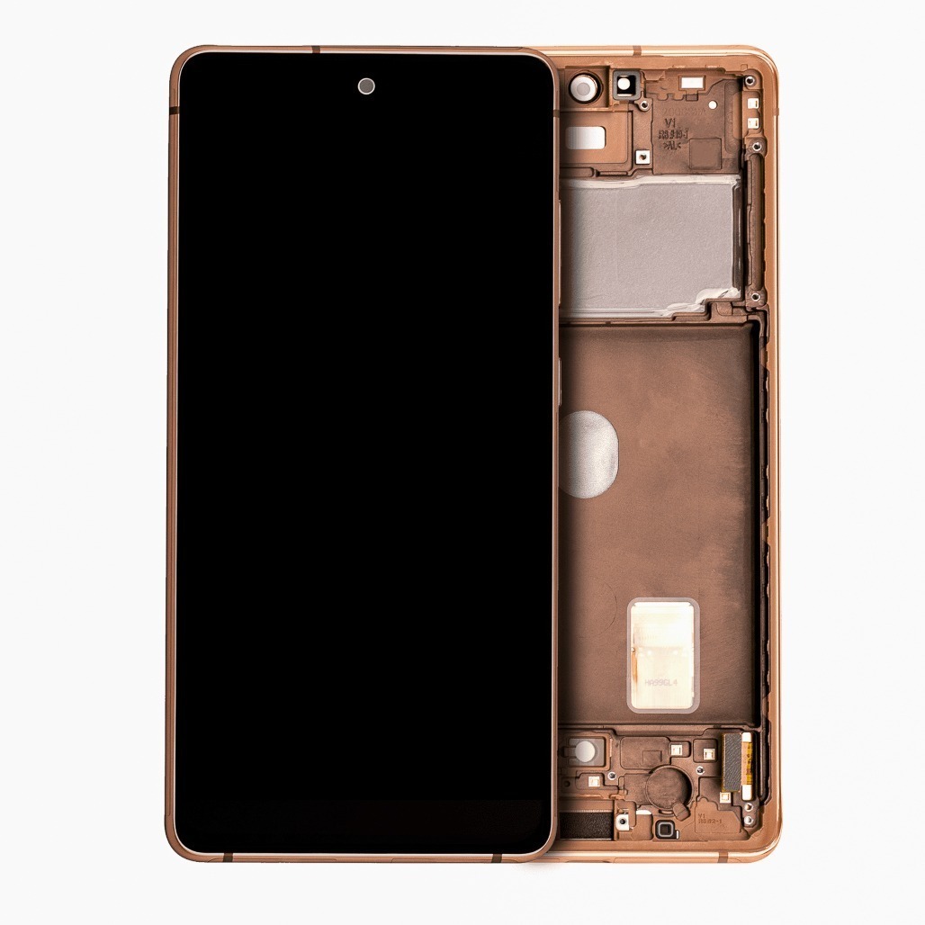 OLED Assembly with Frame for Samsung Galaxy S20 FE