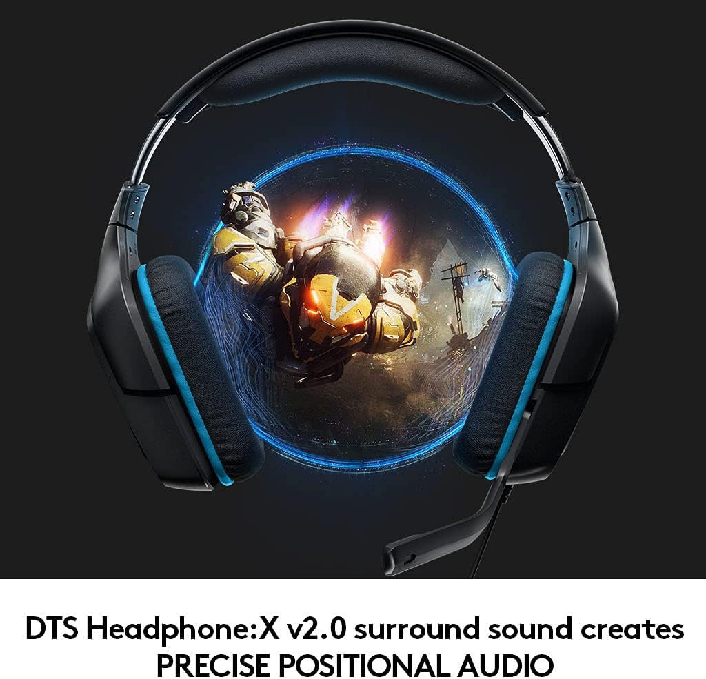 Headset G432 Specs Logitech G432 Wired Gaming Headset
