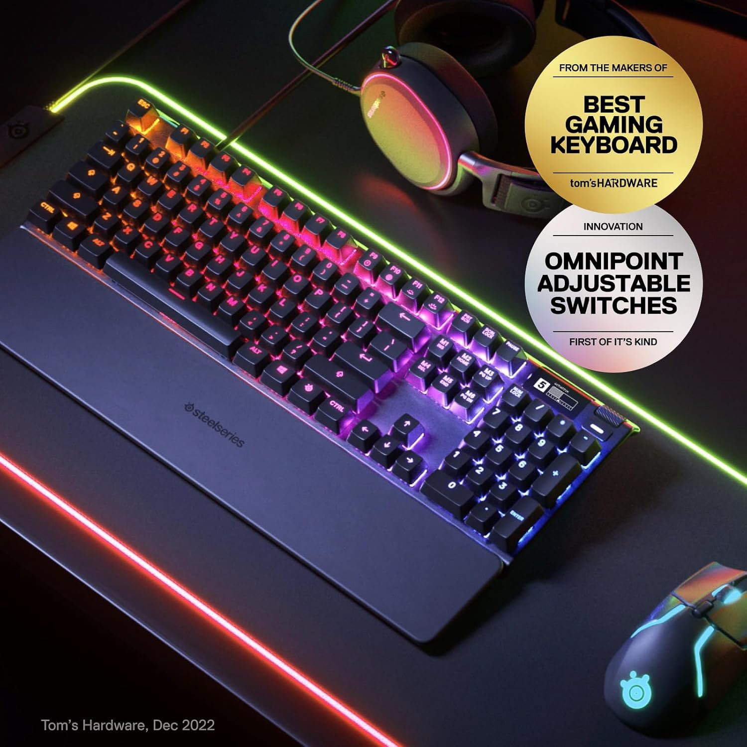 キーボード APEX Pro 世界最速キーボード 既存「Apex Pro」シリーズ（＊）、新機能