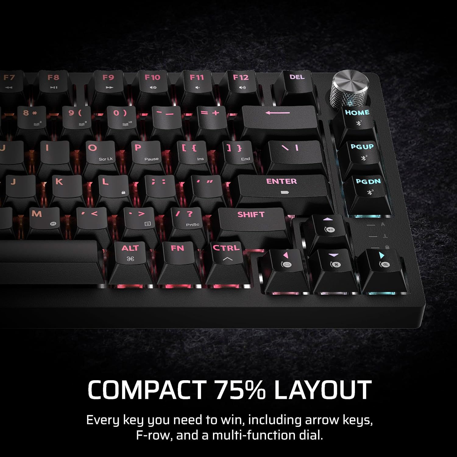 Corsair K65 PLUS WIRELESS TACTILE 75% RGB Mechanical Gaming Keyboard -