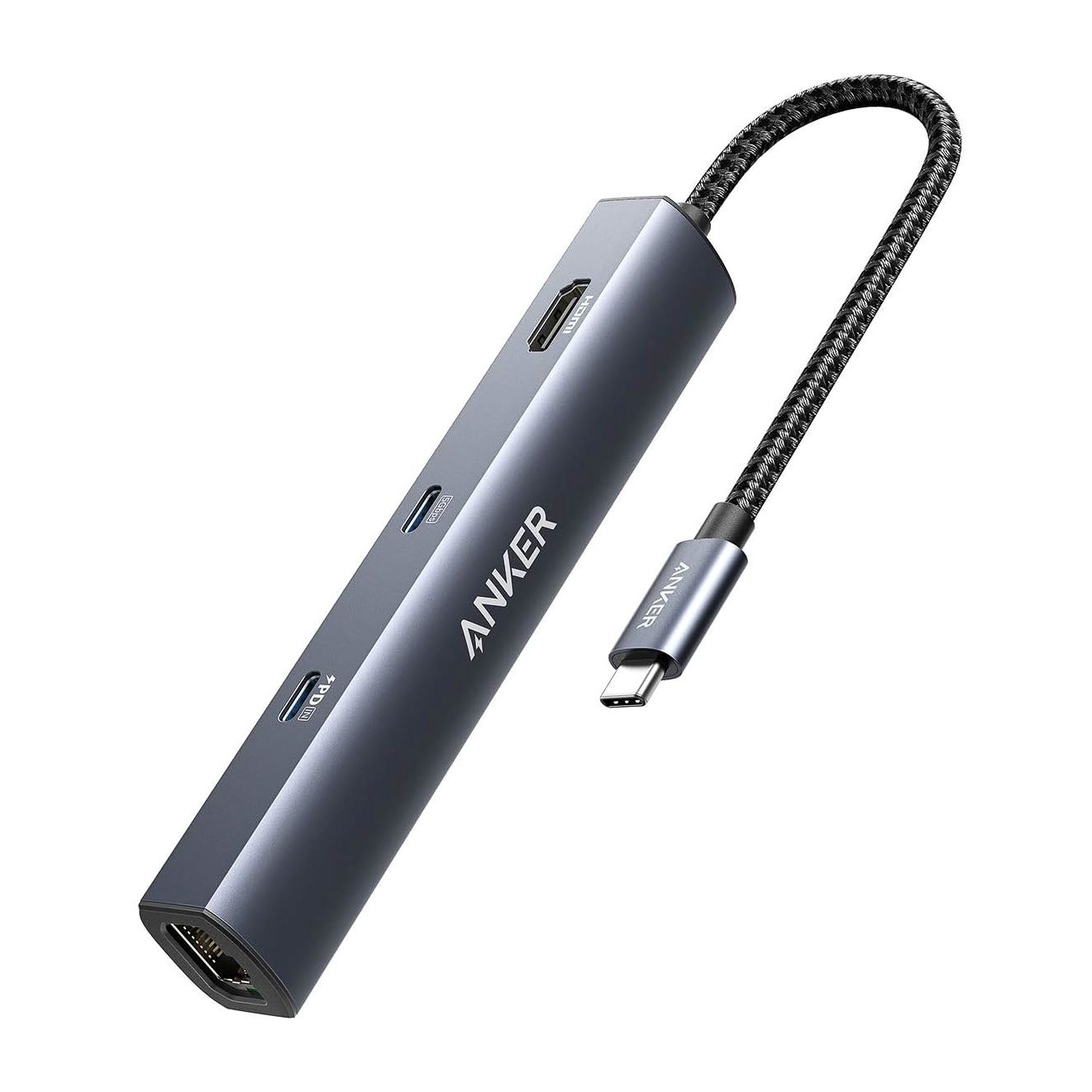 Anker PowerExpand 6-in-1 USB-C Hub with 65W PD and Ethernet