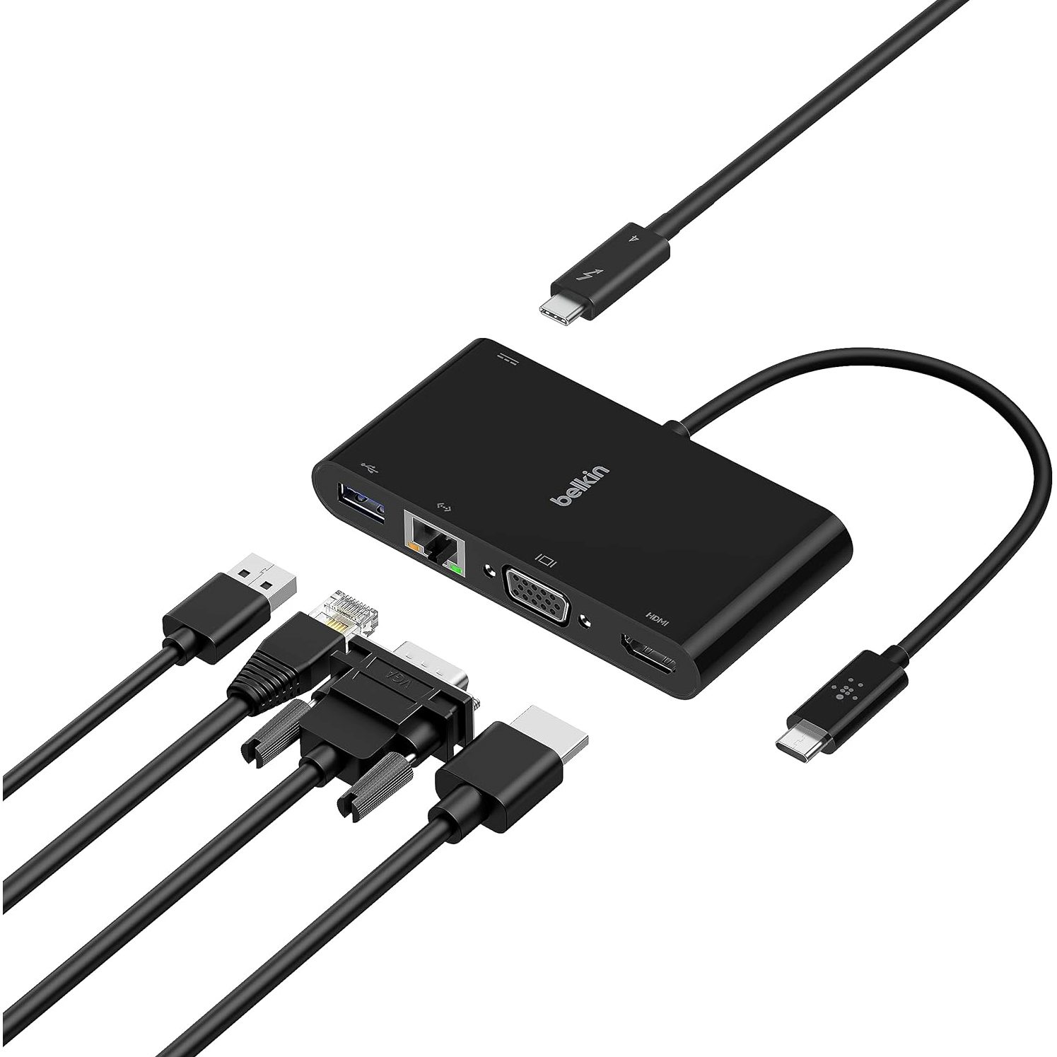 Belkin 5-in-1 USB-C Hub with 100W Power Delivery and 4K HDMI