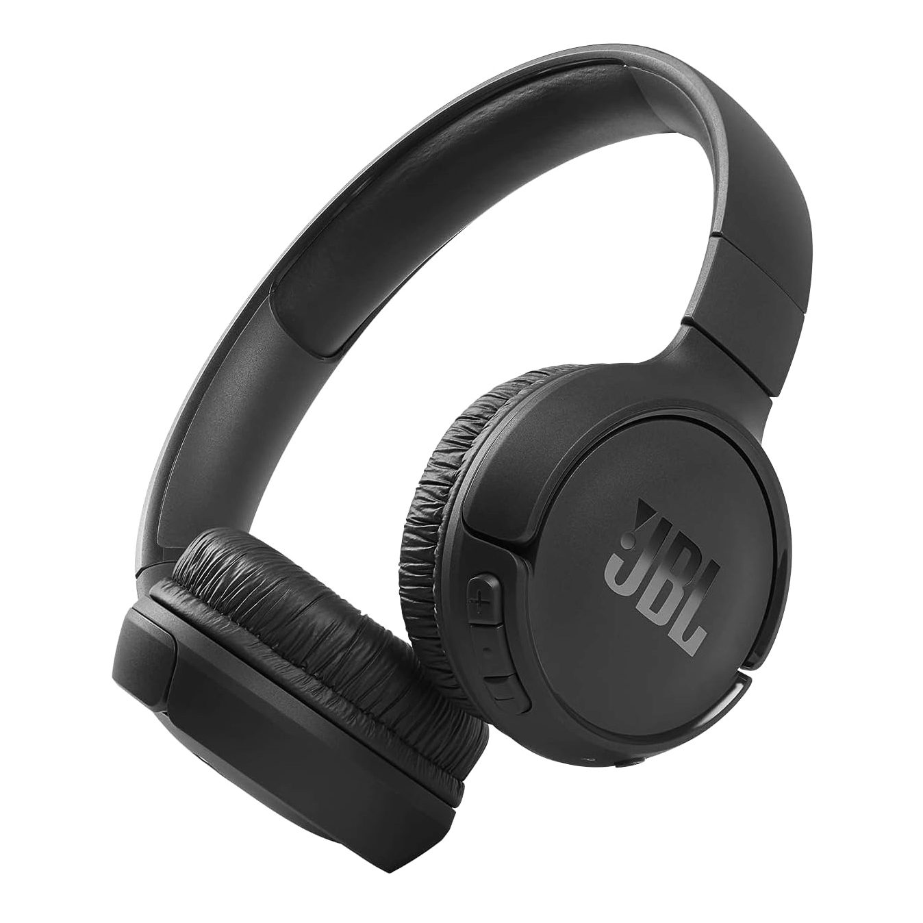 JBL Tune 510BT wireless on-ear headphones with Pure Bass Sound, Bluetooth, and 40-hour battery life.